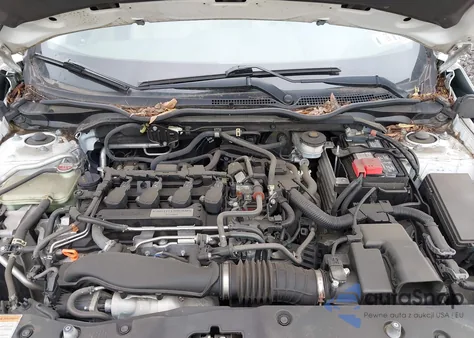 2018 Honda Civic Ex-L из США, поврежденный, VIN JHMFC1F76JX016447